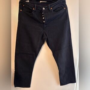 Levi’s wedgie straight leg cropped jean